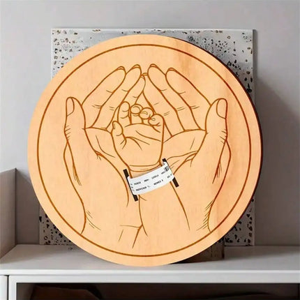 Newborn Hospital Engraved Keepsake Holder Personalized Baby Gift