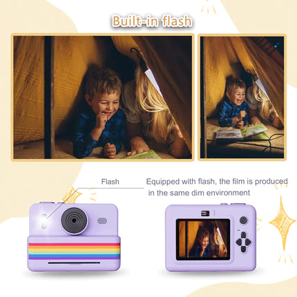2.8 Inch Large Screen Instant Print Camera, HD Digital Video Camera