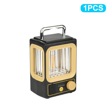 LED Rechargeable Flashlight Camping Lantern 5 Modes Super Bright