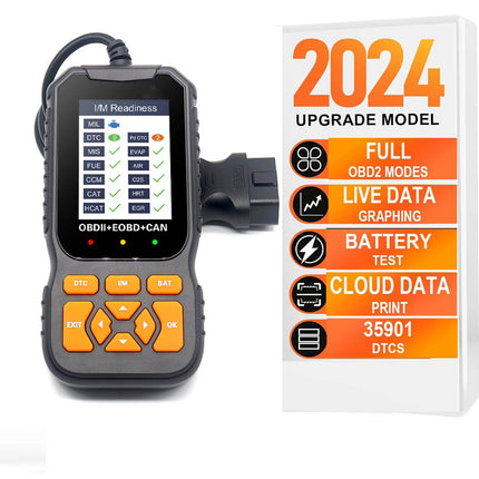 V520 v309  New OBD2 Scanner Professional Auto Engine System Lifetime