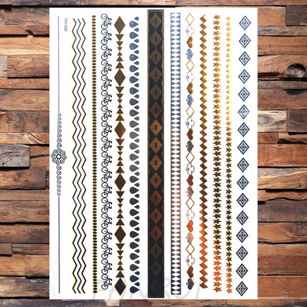 Realistic Elephant Moon Temporary Tattoos For Women Adult Fake