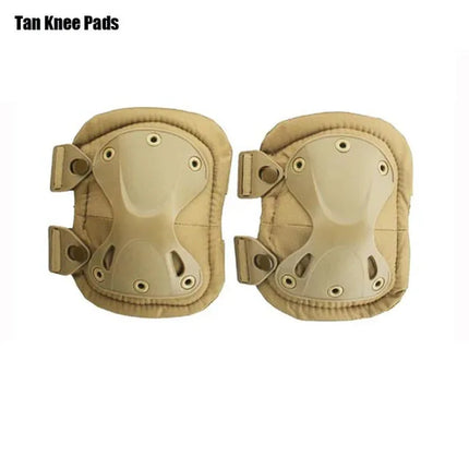 Tactical Knee Pad Support Elbow Protector CS Military Army Airsoft
