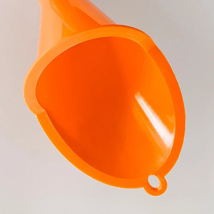 Car Long Stem Funnel Gasoline Engine Oil Fuel Filling Tool Motorcycle