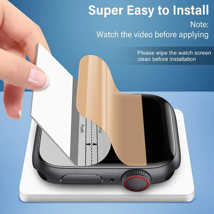 5PCS Hydrogel Film for Apple Watch 9 5 6 SE 3 2 1 40MM 44MM 42MM 38MM