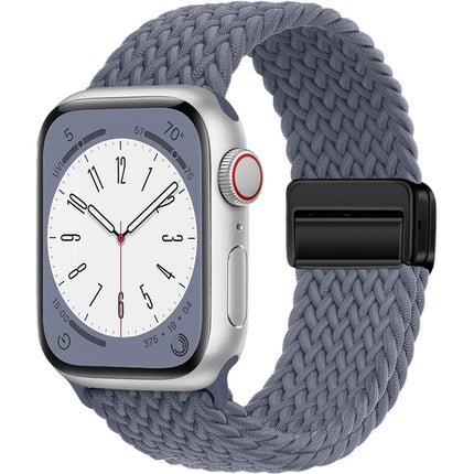 Braided Strap For Apple Watch Band 44mm 40mm 45mm 49mm 41mm 38 buckle