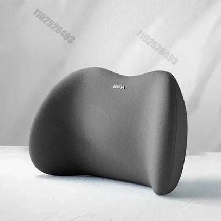 Car Headrest Lumbar Support Memory Cushion Foam Vertebral Lumbar Auto