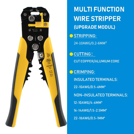 Crimper Cable Cutter Adjustable Automatic Wire Stripper