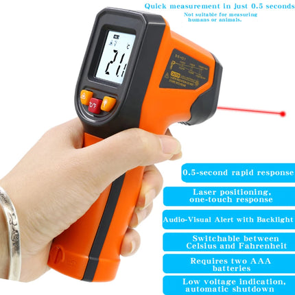 NJTY T400A T600A High Precision Infrared Thermometer, Water