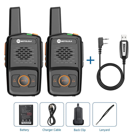 Motolola Mini Walkie Talkie 16 Channels Professional MT-N1 UHF