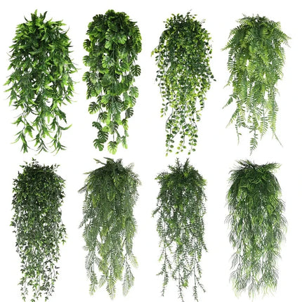 90cm Persian fern Leaves Vines Home Room Decor Hanging Artificial