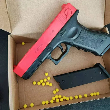 SOTG17 Foam Soft Bullet Toy Gun Airsoft Manual Pistol Launcher CS