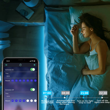 5V USB RGB Neon LED Strip Light,1/2/3/4/5M Waterproof Neon Strip With