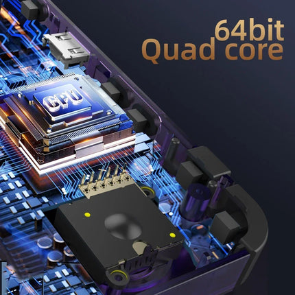 New R36H Retro Handheld Console Open-Source Linux System Classic Game