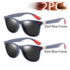 2PCS DarkBlueFrame
