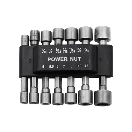 9pcs/14pcs/set 5mm-13mm Hex Sockets Sleeve Nozzles Nut Driver Set