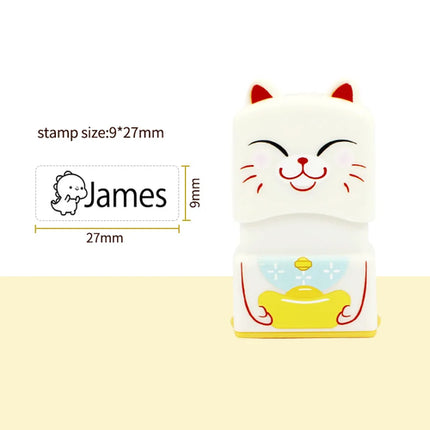 Customized Name Stamp Paints Personal Student Child Baby Engraved
