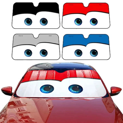 Car Solar Protection 4 Colors Eyes Heated Windshield Sunshade Car