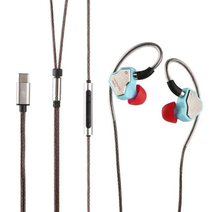 7Hz Salnotes Zero HiFi 10mm Dynamic Driver In Ear Earphone IEM Metal