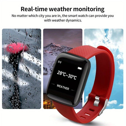 Smart Watch 116Plus D13 Y68 Sport Wristband Running Fitness Monitor