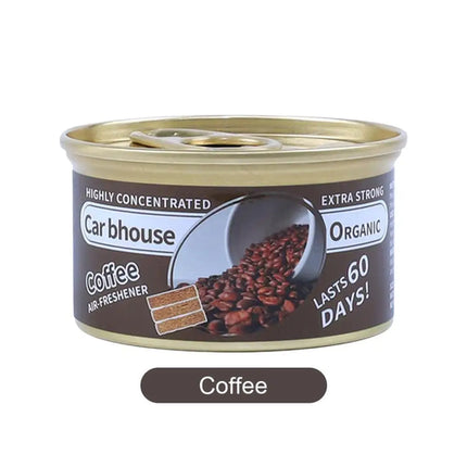 Car Flavoring Car Air Fresheners Perfume Canned Wood Blocks Coffee