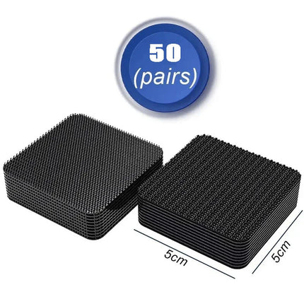 5/10pairs Carpet Mat Fixing Stickers Universal Car Foot Pad Invisible