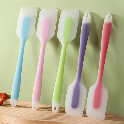 Silicone Cake Scraper Translucent Non-Stick Cake Cream Spatula Kitchen