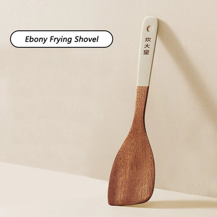 COOKER KING Ebony Wood Spatula Non Stick Pan Special Stir Fry Spatula