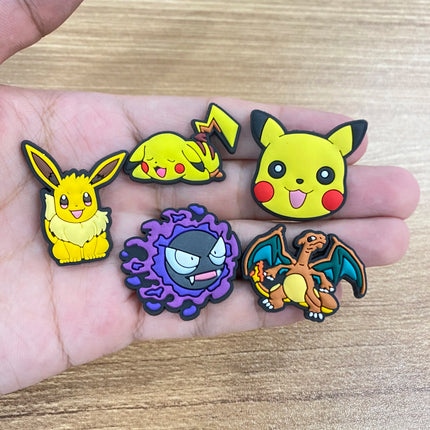 VC Decoration Buckle DinMINISO Pokemon Shoe Charms Posaur Sandals