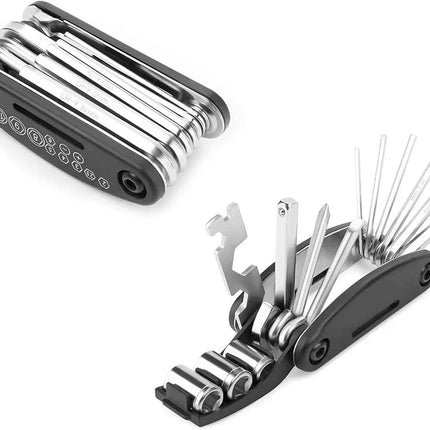 Multi Fuctional Tool 16 in 1 - Bike Tool Kit - Repair Kit for Bike,