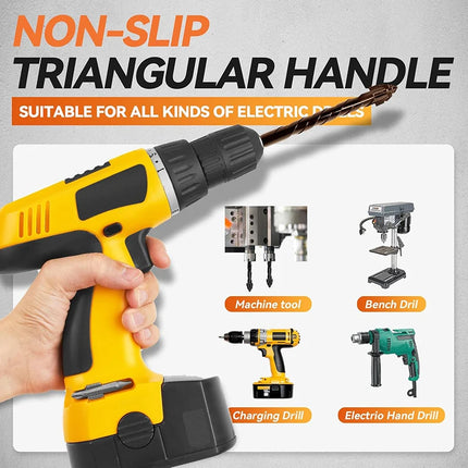 10/7PCS Serrated Drill Bits Set High Strength Special Serrated Twist