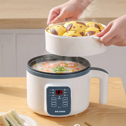 1.7L Electric Rice Cooker Single Double Layer 220V Multi Cooker