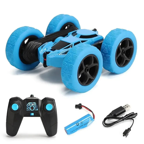Rc Stunt Car Kids Double Sided Flip Remote Control Cars 2.4G High