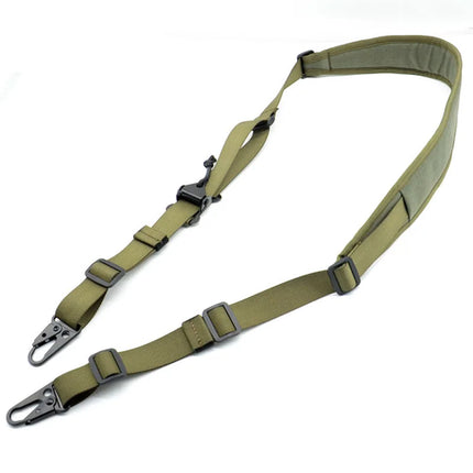 Tactical Quick Release Sling Strap Airsoft 2 Points Adjustable Rifle