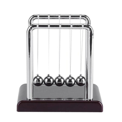 Newton's Cradle Desk Table Decor Metal Pendulum Ball Steel Balance