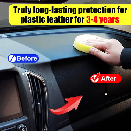 Car Plastic Restorer Back To Black Gloss Plastic Renovator Longlasting
