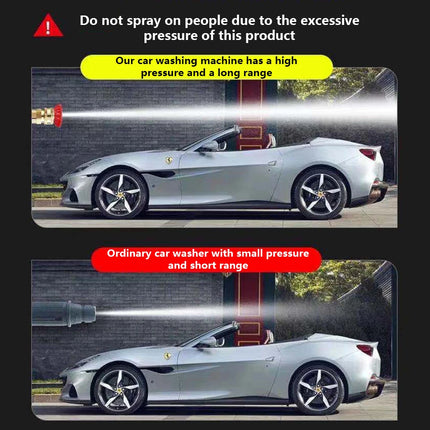 60BAR Wireless High Pressure Car Wash Water Gun Car Washer Self