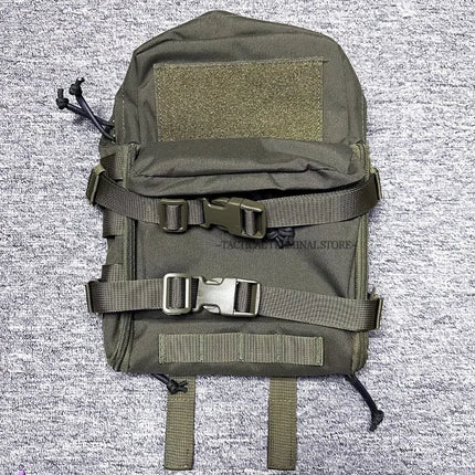 Tactical Hydration Pack Plate Carrier Molle Backpack Back Panel