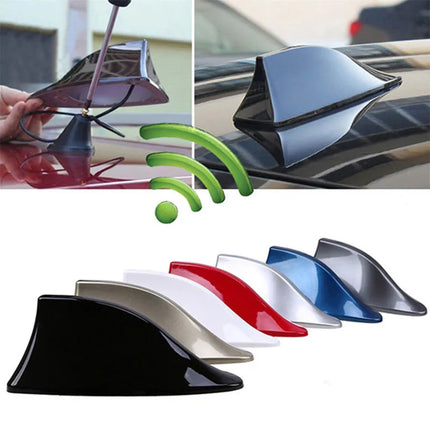 Car Shark Fin Antenna Cover Base Replacement Radio Signal Aerials Roof