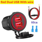 Red USB With wire