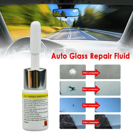 Car Glass Repair Window Cracks Gone Kit Remove Scratch Automobile
