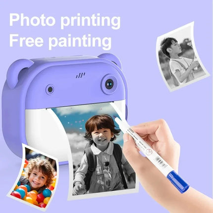 Children Digital Camera Instant Print for Kids Thermal Print Camera