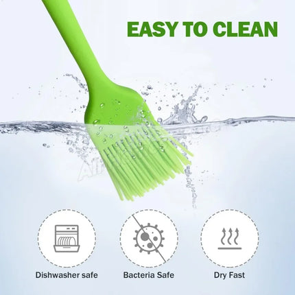 5/3/2/1pcs Silicone Kitchen Brush Basting Pastry Brush Cooking