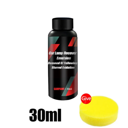 Car Light Restorative Liquid Removing Oxidation Dirt Portable