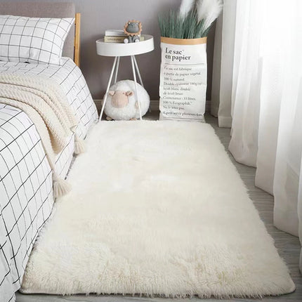 Soft Area Rugs Bedroom Carpet Fluffy Non-slip Tie-Dyed Fuzzy Shag