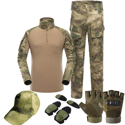 Tactical  Uniform Suits Milit Outdoor Camouflage Suit Hunting Shirts