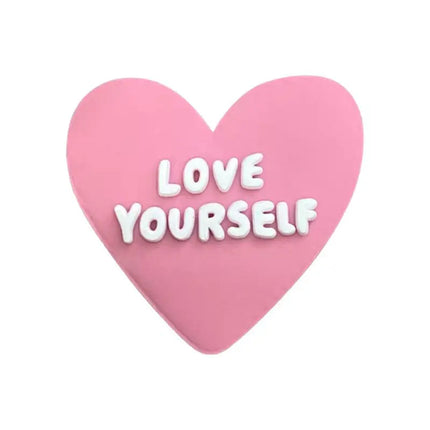 1Pcs PVC Pink Heart Shoe Charms Cute Animal Shoe Decorations Pins for