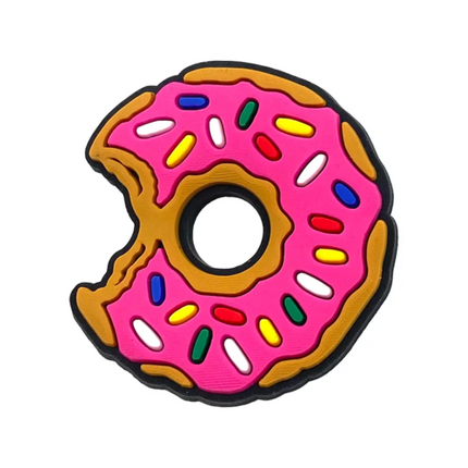 1Pcs PVC Pink Heart Shoe Charms Cute Animal Shoe Decorations Pins for