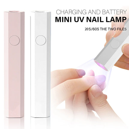 YIKOOLIN Mini 3W UV/LED Light for Nails With LED Display Small