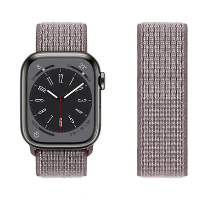 Nylon Loop For Apple Watch Band 44mm 40mm 45mm 41mm 42mm 38/45 mm
