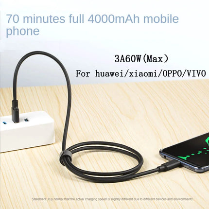 USB 3.2 to Type C Cable Data Transmission High Speed for Xiaomi Redmi
